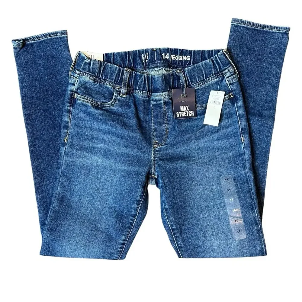 Gap Kids Girls Denim Jeggings Size 14 NWT